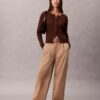 Pantalon ajusté à ceinture Pantalon ajusté à ceinture