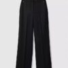 Pantalon ajusté en laine mélangée Pantalon ajusté en laine mélangée
