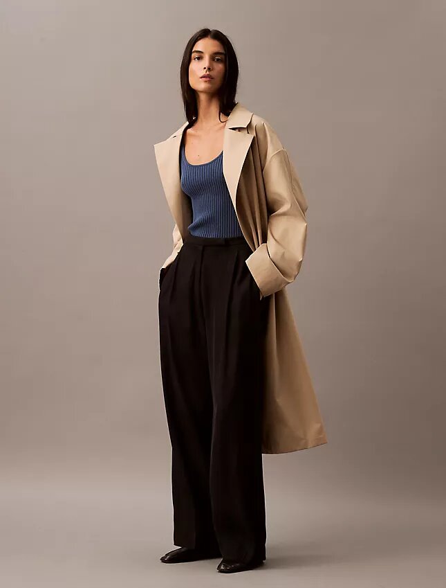 Pantalon ajusté à taille haute Pantalon ajusté à taille haute