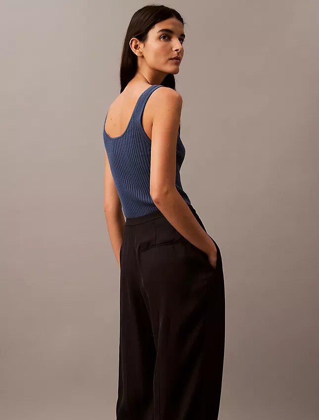 Pantalon ajusté à taille haute Pantalon ajusté à taille haute