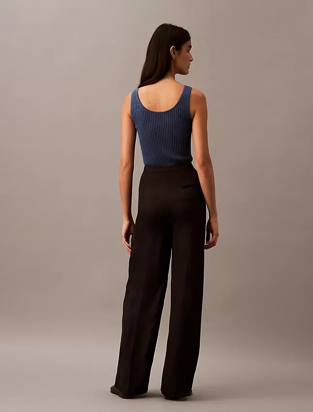Pantalon ajusté à taille haute Pantalon ajusté à taille haute