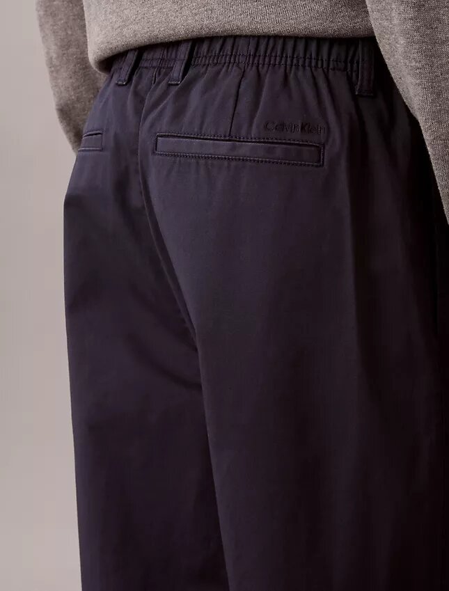 Pantalon ample en Cotton Stretch Pantalon ample en Cotton Stretch