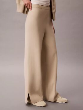 Pantalon ample en maille décontractée