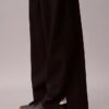 Pantalon ample en maille décontractée Pantalon ample en maille décontractée