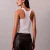 Pantalon ample en simili cuir Pantalon ample en simili cuir