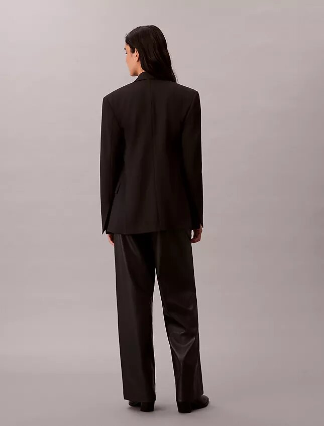 Pantalon ample en simili cuir Pantalon ample en simili cuir