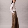 Pantalon ample en simili cuir Pantalon ample en simili cuir
