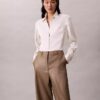 Pantalon ample en simili cuir Pantalon ample en simili cuir