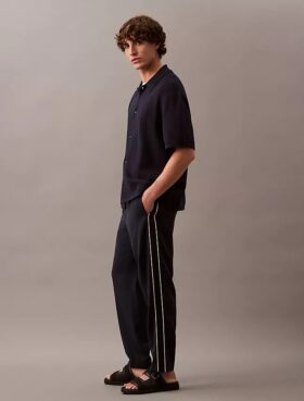 Pantalon ample et fuselé à enfiler