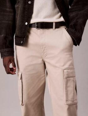 Pantalon cargo ample