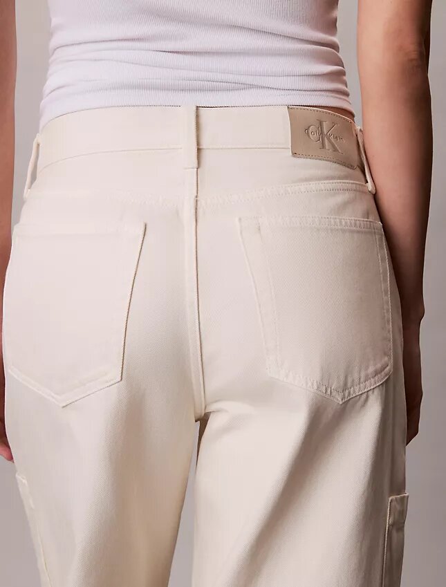 Pantalon cargo décontracté en denim Pantalon cargo décontracté en denim