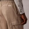 Pantalon cargo droit en Cotton Stretch Pantalon cargo droit en Cotton Stretch
