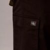 Pantalon cargo droit en Cotton Stretch Pantalon cargo droit en Cotton Stretch