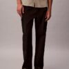Pantalon cargo droit en Cotton Stretch Pantalon cargo droit en Cotton Stretch