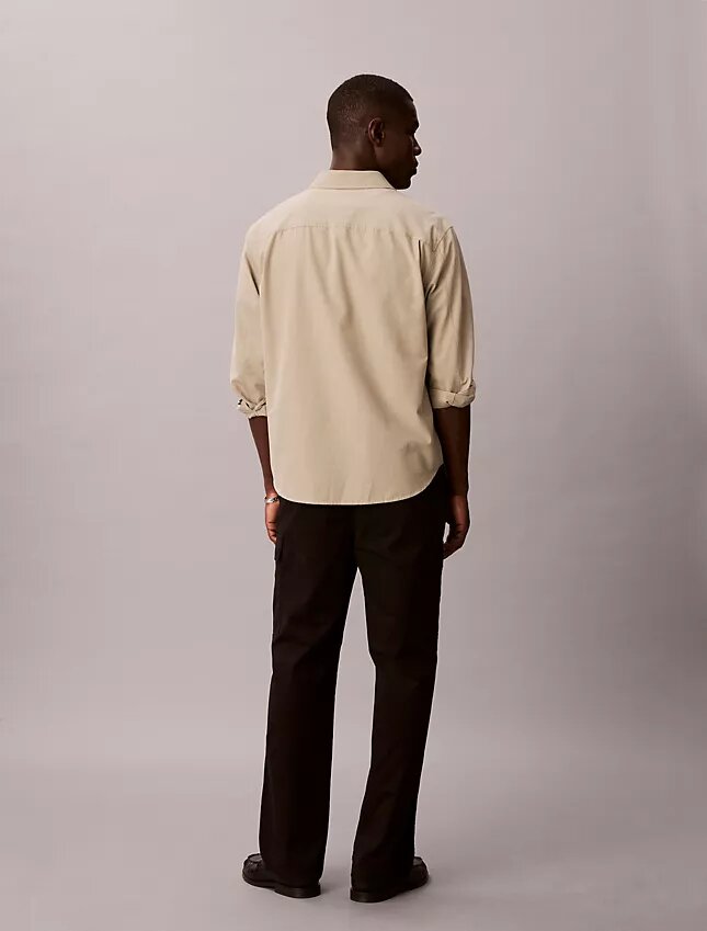Pantalon cargo droit en Cotton Stretch style années 90 Pantalon cargo droit en Cotton Stretch style années 90