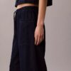 Pantalon cargo en coton et lyocell à enfiler Pantalon cargo en coton et lyocell à enfiler