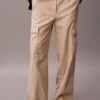 Pantalon cargo en sergé doux Pantalon cargo en sergé doux
