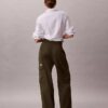 Pantalon cargo en sergé doux Pantalon cargo en sergé doux