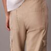 Pantalon cargo en sergé doux Pantalon cargo en sergé doux