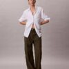 Pantalon cargo en sergé doux Pantalon cargo en sergé doux