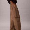 Pantalon cargo à jambes larges pour les trajets quotidiens Pantalon cargo à jambes larges pour les trajets quotidiens