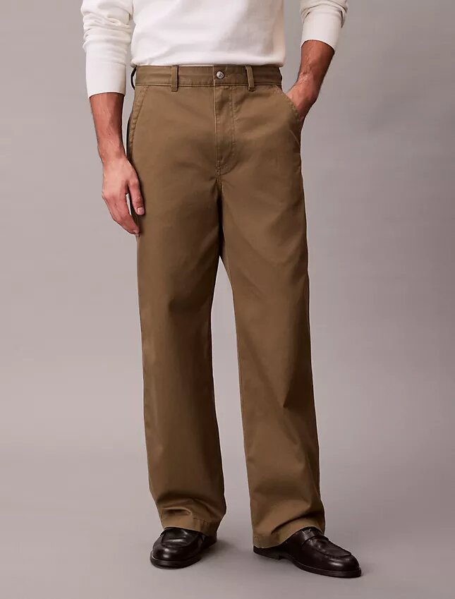 Pantalon chino ample style années 90 Pantalon chino ample style années 90