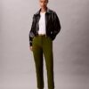 Pantalon chino droit en Cotton Stretch Pantalon chino droit en Cotton Stretch