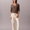 Pantalon chino droit en Cotton Stretch Pantalon chino droit en Cotton Stretch