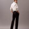 Pantalon chino droit en Cotton Stretch Pantalon chino droit en Cotton Stretch