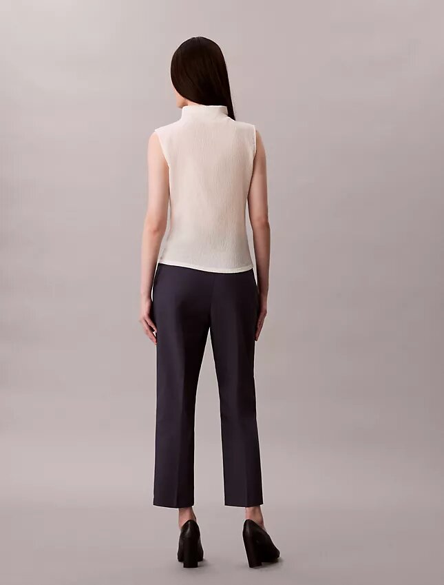 Pantalon chino droit en Cotton Stretch Pantalon chino droit en Cotton Stretch