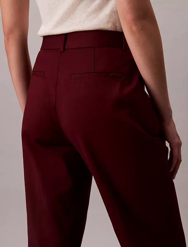 Pantalon chino droit en Cotton Stretch Pantalon chino droit en Cotton Stretch