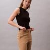 Pantalon chino droit en Cotton Stretch Pantalon chino droit en Cotton Stretch