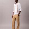 Pantalon chino droit en Cotton Stretch 90S Pantalon chino droit en Cotton Stretch 90S