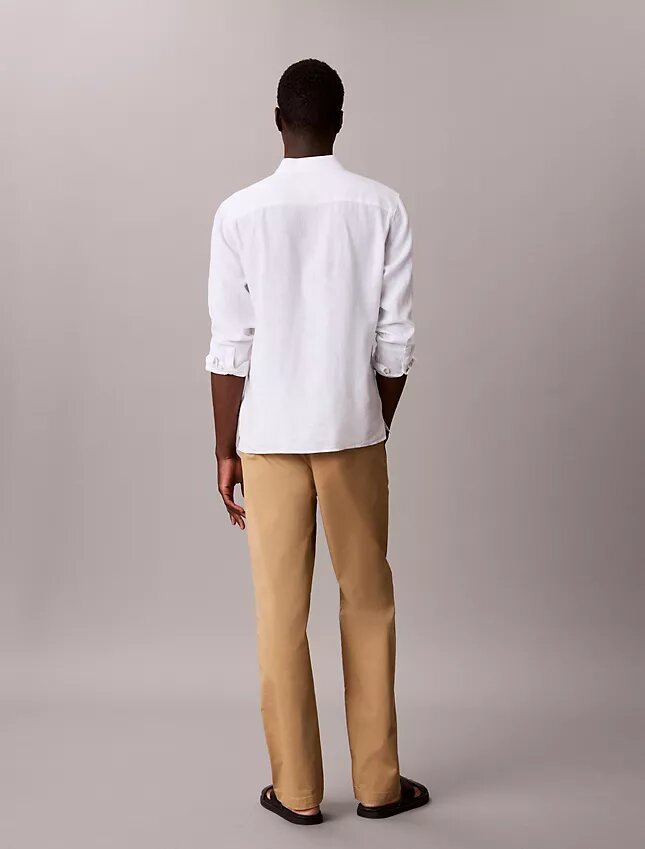Pantalon chino droit en Cotton Stretch 90S Pantalon chino droit en Cotton Stretch 90S