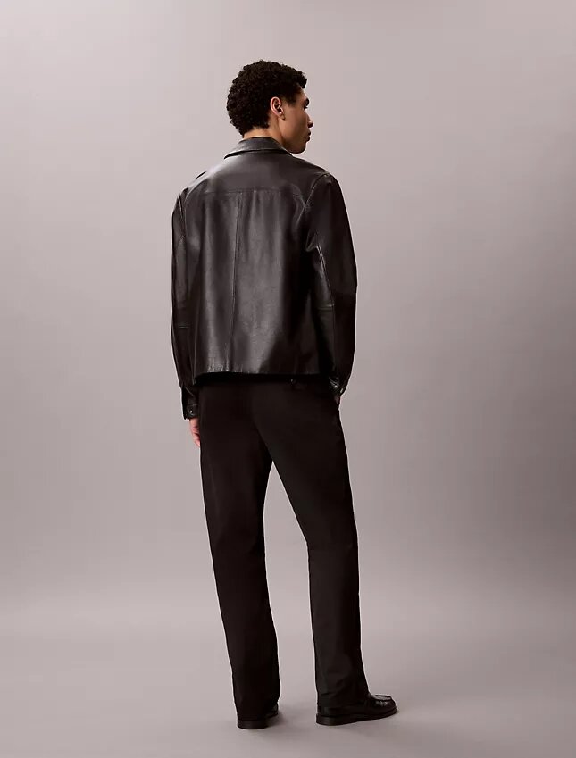 Pantalon chino droit en Cotton Stretch 90S Pantalon chino droit en Cotton Stretch 90S