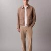Pantalon chino droit en velours côtelé style années 90 Pantalon chino droit en velours côtelé style années 90
