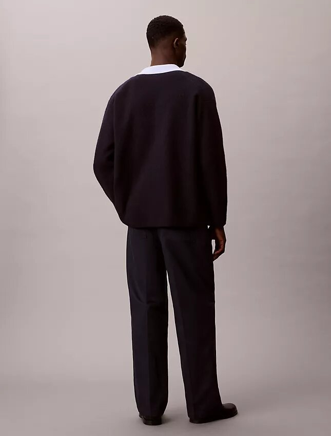 Pantalon chino droit à plis style années 90 Pantalon chino droit à plis style années 90