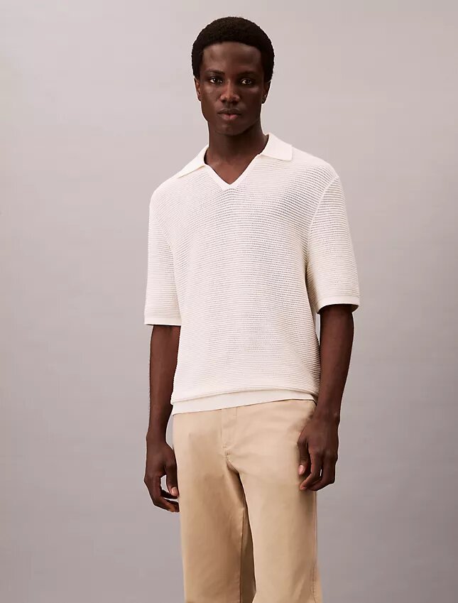 Pantalon chino droit standard Pantalon chino droit standard