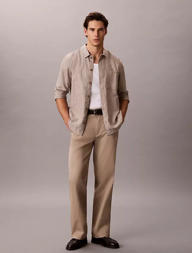 Pantalon chino droit style années 90 Pantalon chino droit style années 90