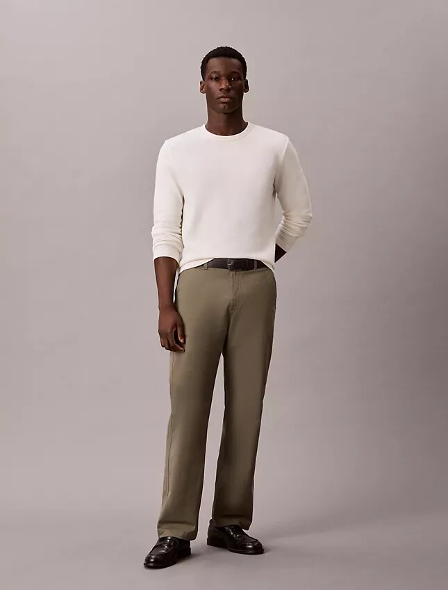 Pantalon chino droit style années 90 Pantalon chino droit style années 90
