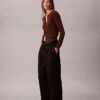 Pantalon chino à jambes larges ajustables Pantalon chino à jambes larges ajustables