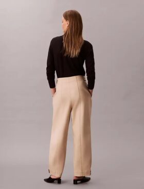 Pantalon chino à jambes larges ajustables
