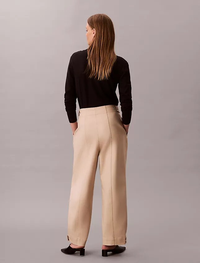 Pantalon chino à jambes larges ajustables Pantalon chino à jambes larges ajustables