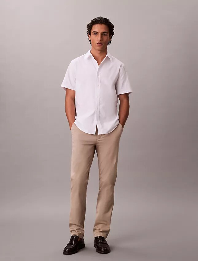 Pantalon chino slim en coton Pantalon chino slim en coton