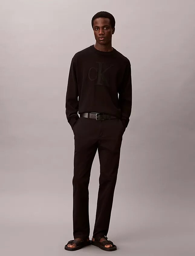 Pantalon chino slim en coton Pantalon chino slim en coton