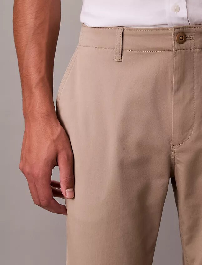 Pantalon chino slim en coton Pantalon chino slim en coton