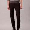 Pantalon chino slim en satin de coton Pantalon chino slim en satin de coton