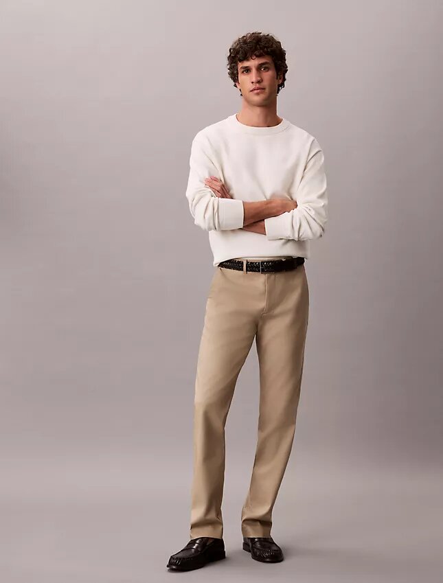 Pantalon chino stretch moderne Pantalon chino stretch moderne