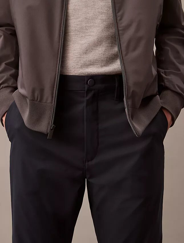 Pantalon chino stretch moderne Pantalon chino stretch moderne