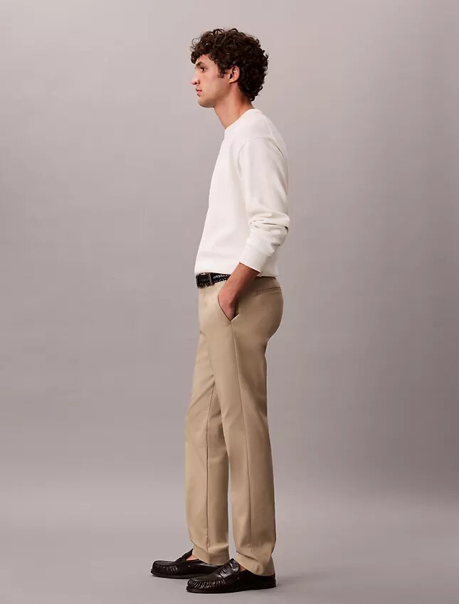 Pantalon chino stretch moderne Pantalon chino stretch moderne